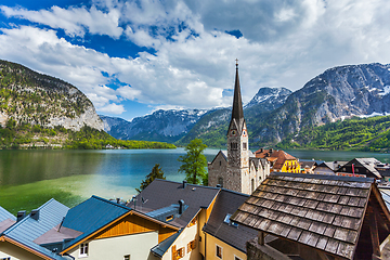 Image showing Hallstatt village, Austria