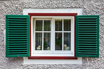 Image showing Window of an old house