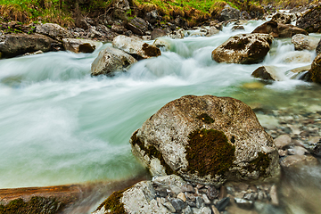 Image showing Cascade of waterfall, Garmisch-Partenkirchen