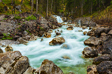 Image showing Cascade of waterfall, Garmisch-Partenkirchen