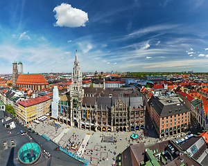 Image showing Aerial view of Munich, Germany