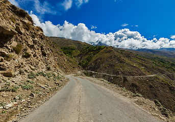 Image showing Road in Himalayas