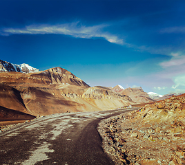 Image showing Manali-Leh road