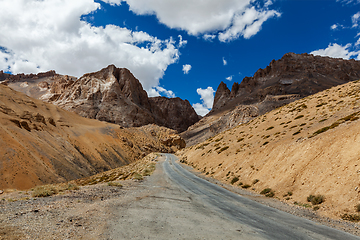 Image showing Manali-Leh road