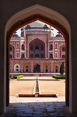 Image showing Humayun's Tomb. Delhi, India