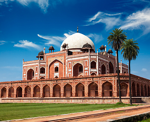 Image showing Humayun's Tomb. Delhi, India