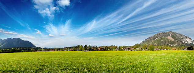 Image showing German countryside and village panorama. Germany