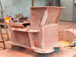 Image showing Hammer mill at paint shop