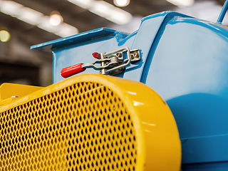 Image showing Close-up of hammer mill