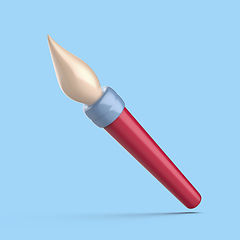 Image showing Simple paintbrush icon