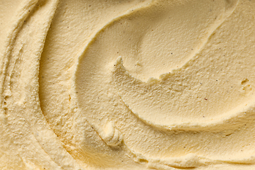 Image showing homemade vanilla and banana ice cream