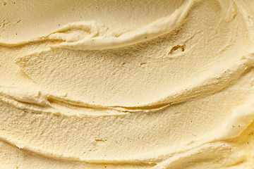 Image showing homemade vanilla and banana ice cream