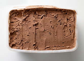 Image showing box of chocolate ice cream