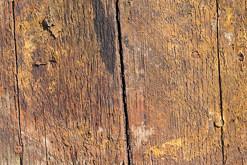 Image showing old dirty boards