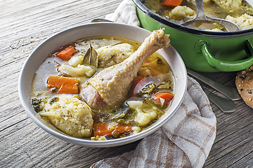 Image showing Chicken soup