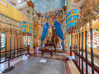 Image showing The Cao Dai temple in Hoi An, Vietnam