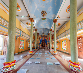 Image showing The Cao Dai temple in Hoi An, Vietnam