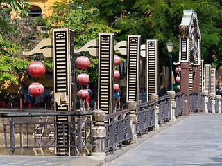 Image showing Bridge in Hoi An, Vietnam