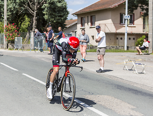 Image showing The Cyclist Louis Meintjes - Criterium du Dauphine 2017