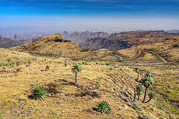 Image showing Semien or Simien Mountains, Ethiopia