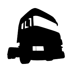 Image showing Truck Silhouette