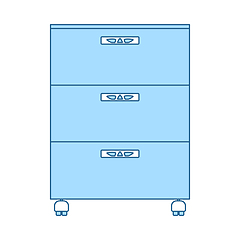 Image showing Office Cabinet Icon