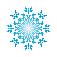 Image showing Circle Snowflake