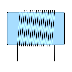 Image showing Inductor Coil Icon