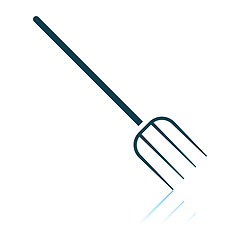 Image showing Pitchfork Icon