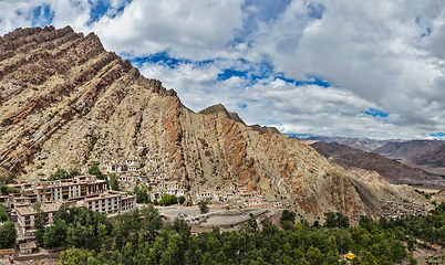 Image showing Hemis gompa, Ladakh, Jammu and Kashmir, India