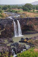 Image showing Blue Nile Falls in Bahir Dar, Ethiopia