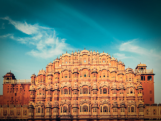 Image showing Hawa Mahal (Palace of the Winds), Jaipur, Rajasthan