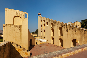 Image showing Samrat Yantra - Giant Sundial in Jantar Mantar - ancient observ