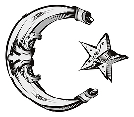 Image showing Decorative Islam religion symbol