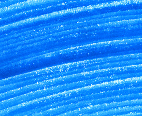 Image showing Bright blue strokes abstract background