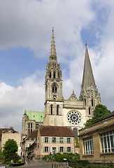 Image showing Cathedral of Notre-Dame in Chartres, France