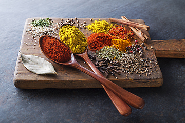 Image showing Herbs and spices 