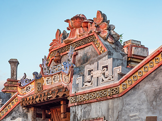 Image showing The Ba Mu temple in Hoi An, Vietnam