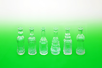 Image showing Go Green Use Recycled Glass Bottles Not Plastic