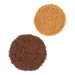 Image showing Flax Seed Gold and Brown in Colour