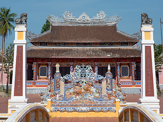 Image showing Van Mieu Confucius Temple in Hoi An, Vietnam