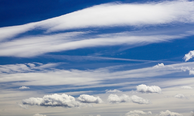 Image showing beautiful blue sky