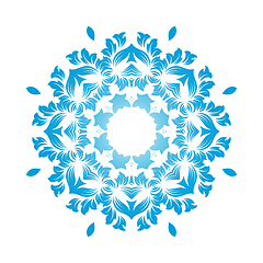 Image showing Circle Snowflake