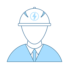 Image showing Electric Engineer Icon