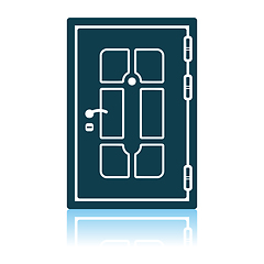 Image showing Apartments Door Icon