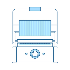 Image showing Kitchen Electric Grill Icon