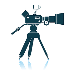 Image showing Movie Camera Icon