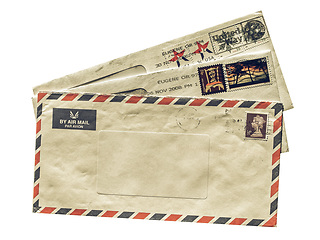 Image showing Vintage looking Letter picture