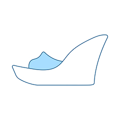 Image showing Platform Shoe Icon