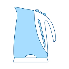 Image showing Kitchen Electric Kettle Icon